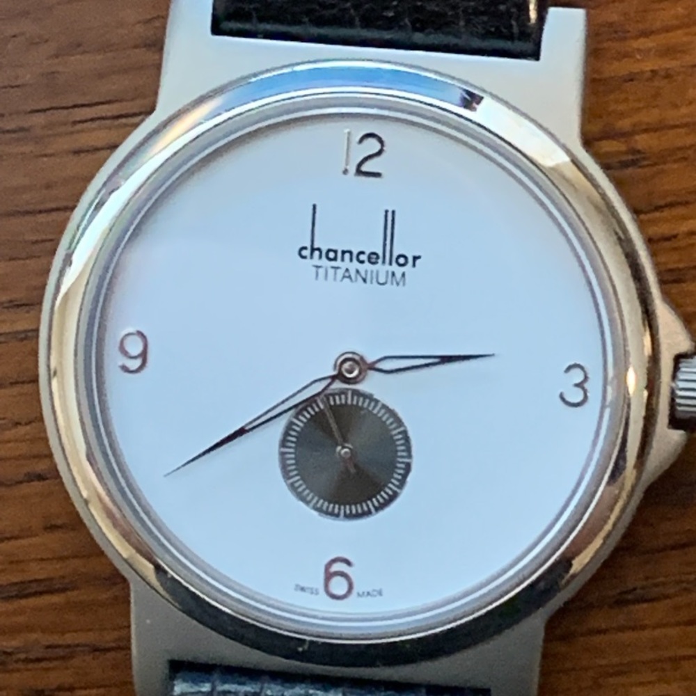 Chancellor Titanium Swiss Made Watch, Nice